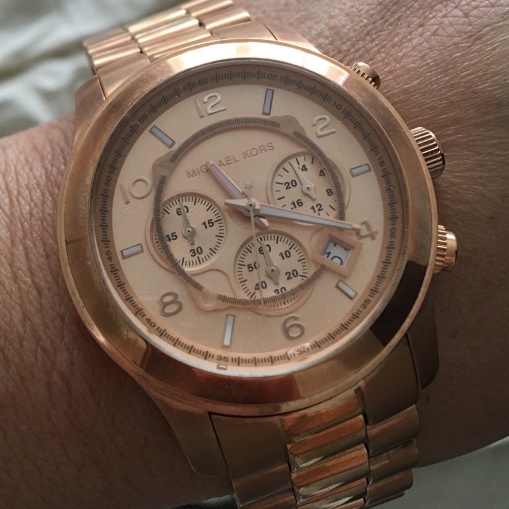 Michael Kors Rose Gold Watch